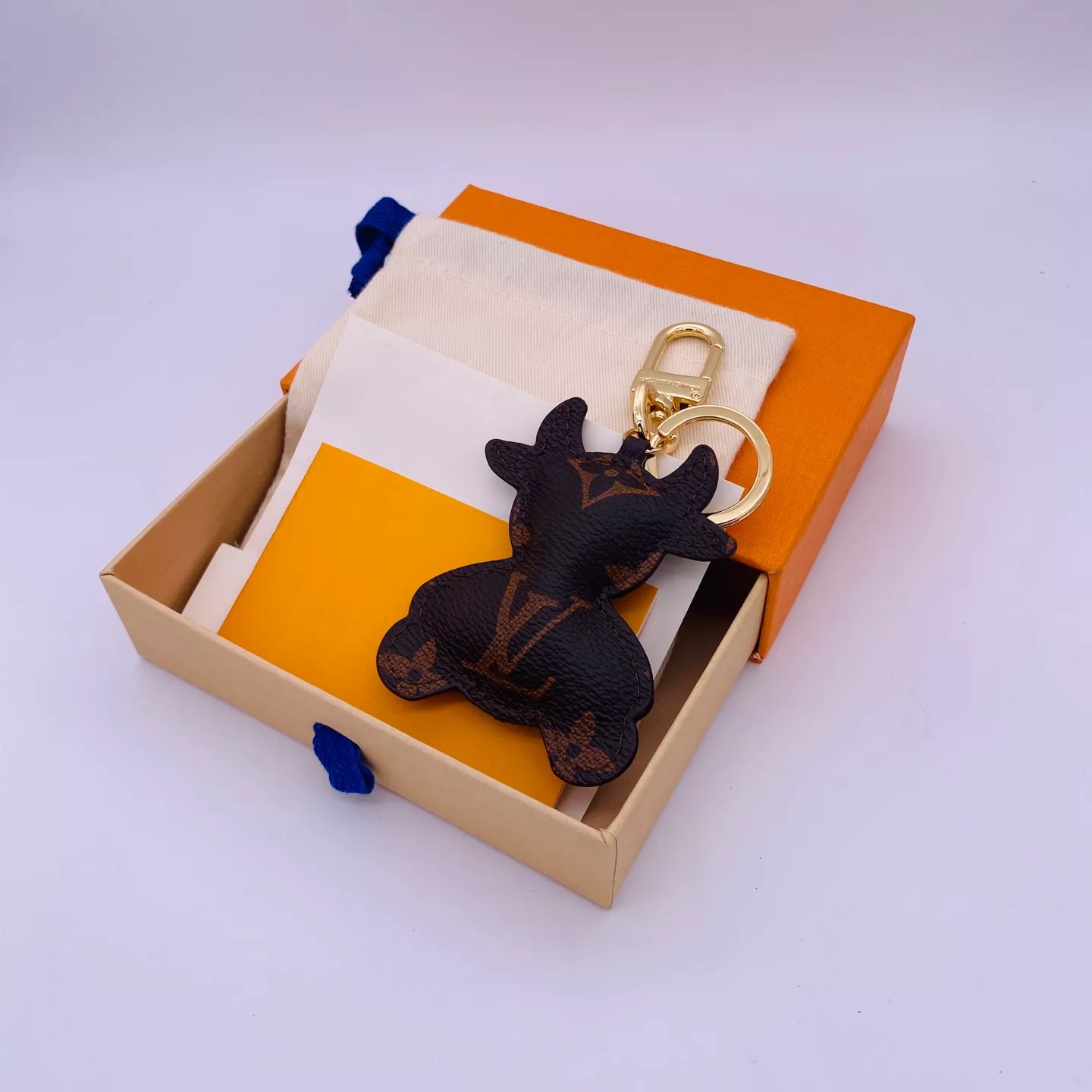 Replica Louis Vuitton Cute Calf Bag Charm And Key Holder