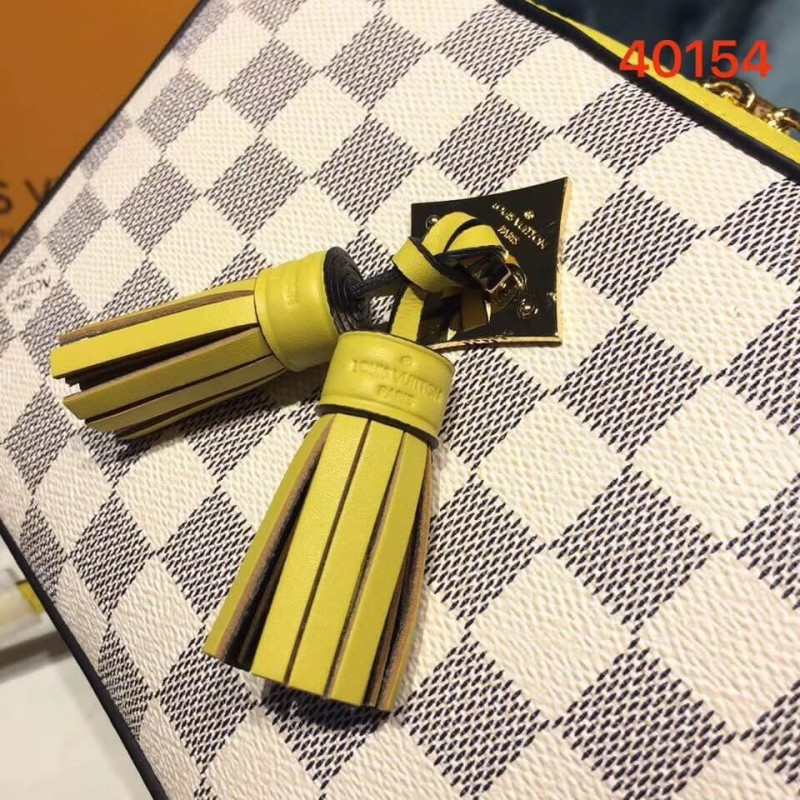 Replica Louis Vuitton Damier Azur Canvas Saintonge N40154