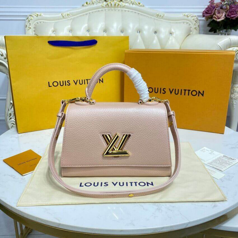 Replica Louis Vuitton Twist One Handle Pm M59236 Champagne Metallise