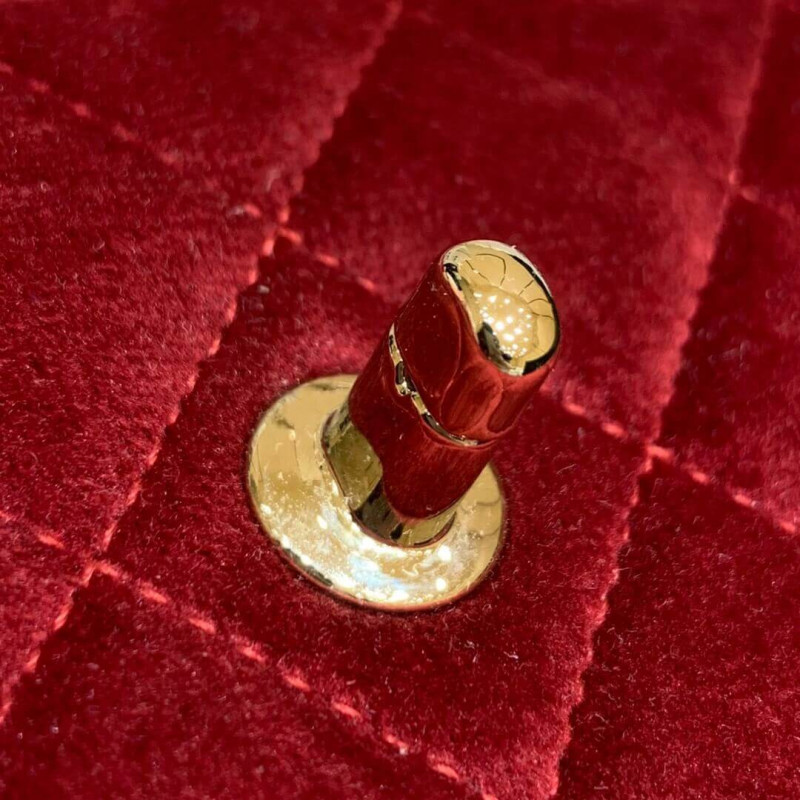 Replica Chanel Woc With Cc Details On Strap Ap1450 In Velvet