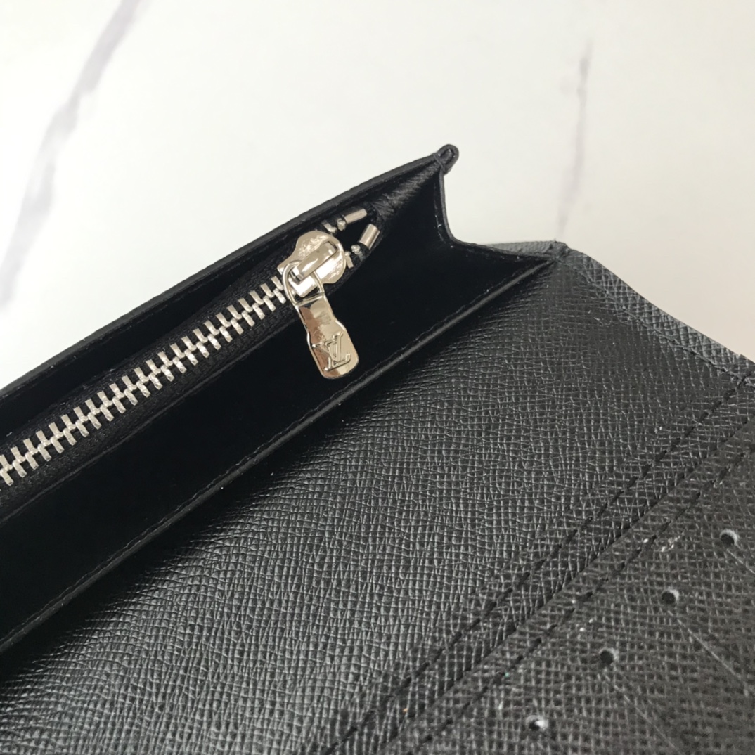 Replica Louis Vuitton Brazza Wallet N40415 White/Blue/Orange