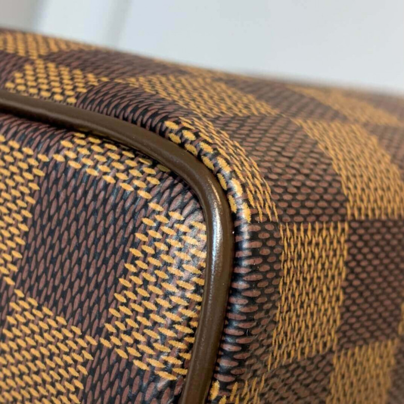 Replica Louis Vuitton Damier Ebene Canvas Recital Shoulder Bag N41966