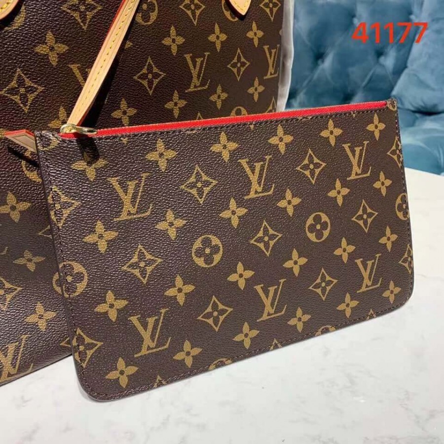 Replica Louis Vuitton Monogram Canvas Neverfull Mm M41177