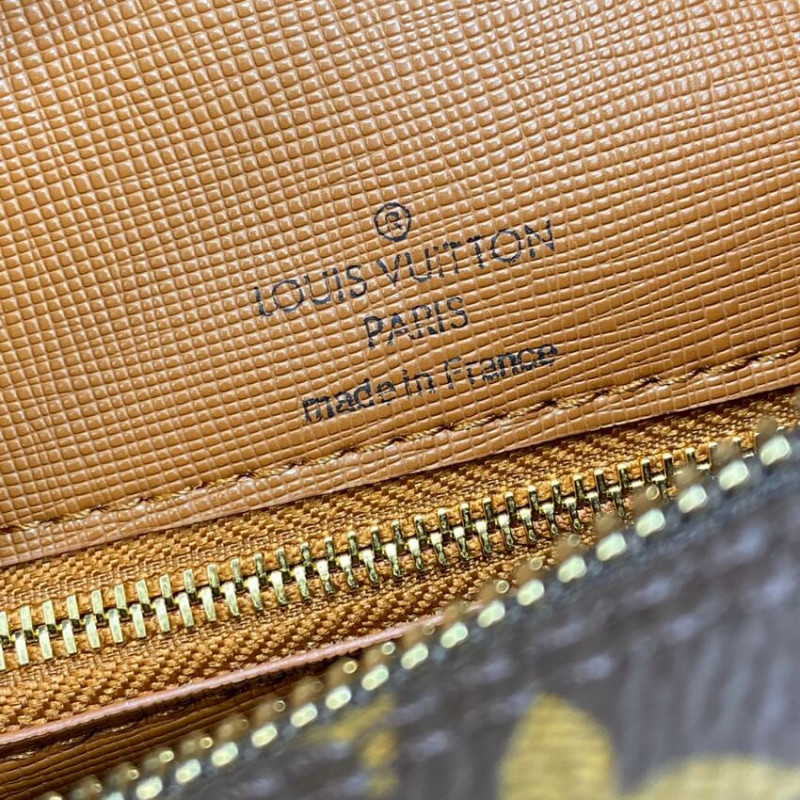 Replica Louis Vuitton Monogram Boulogne 35 Shoulder Bag M51260