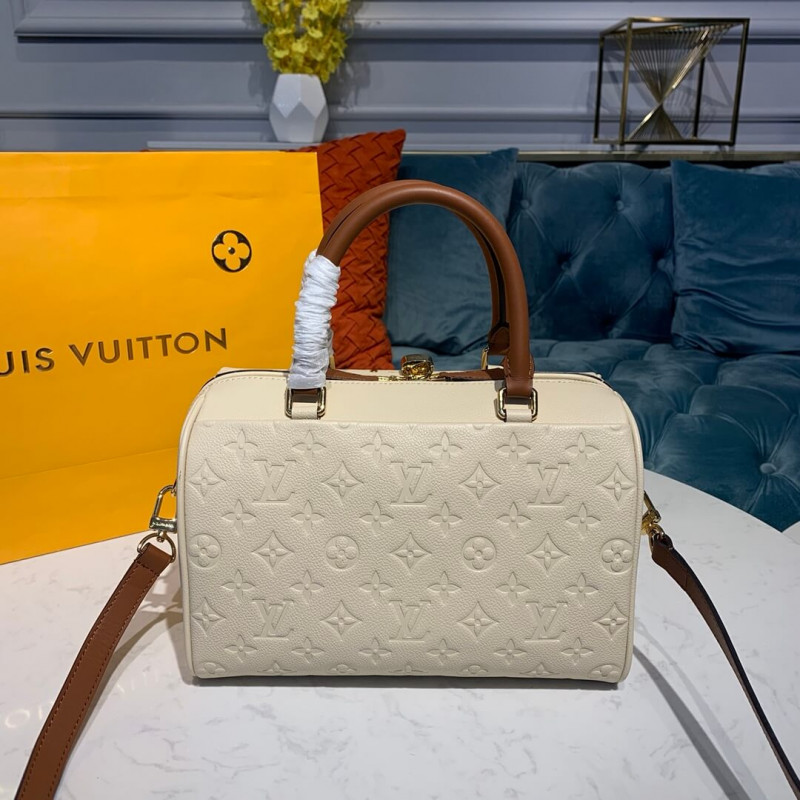 Replica Louis Vuitto Monogram Empreinte Speedy Bandouliere 25 M42401
