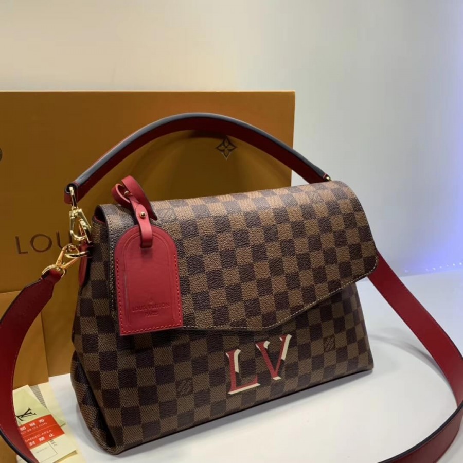 Replica Louis Vuitton Damier Ebene Canvas Beaubourg Mm N40176