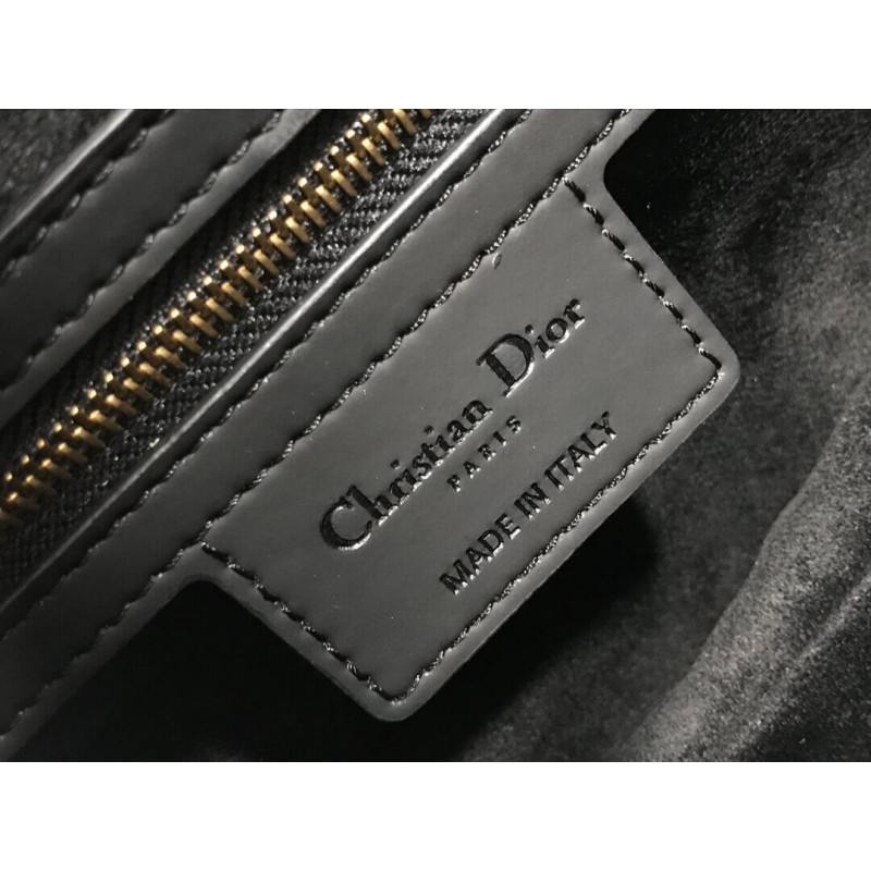 Replica Christian Dior Saddle Bag In Ultramatte Calfskin M0446