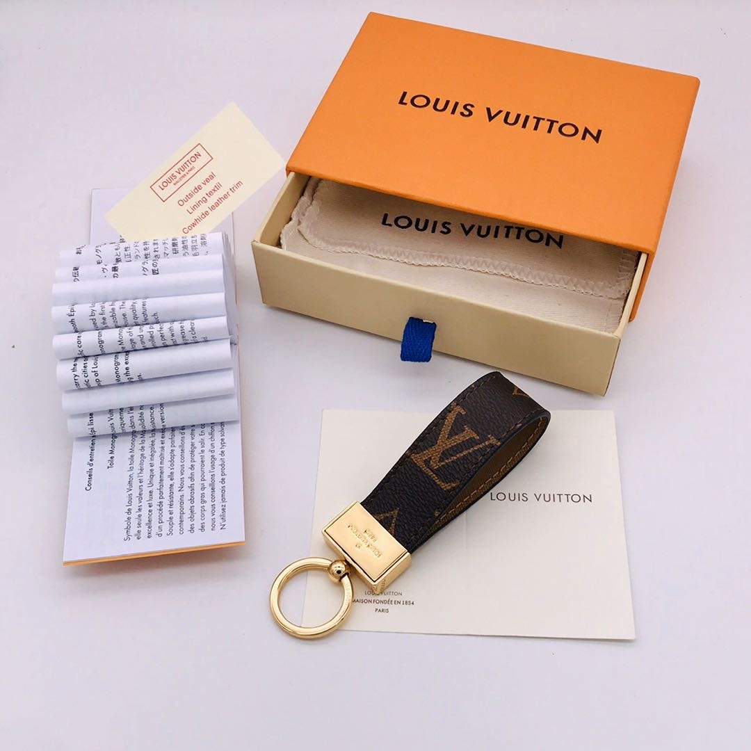 Replica Louis Vuitton Dauphine Dragonne Key Holder