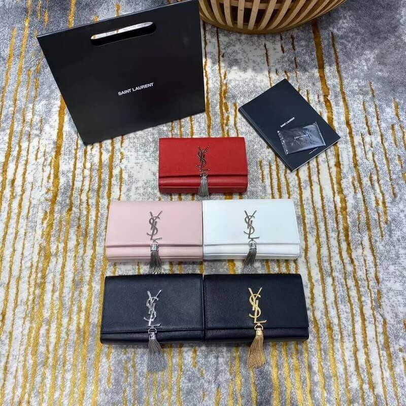 Replica Ysl Saint Laurent Kate Small With Tassel In Grain Leather 474366