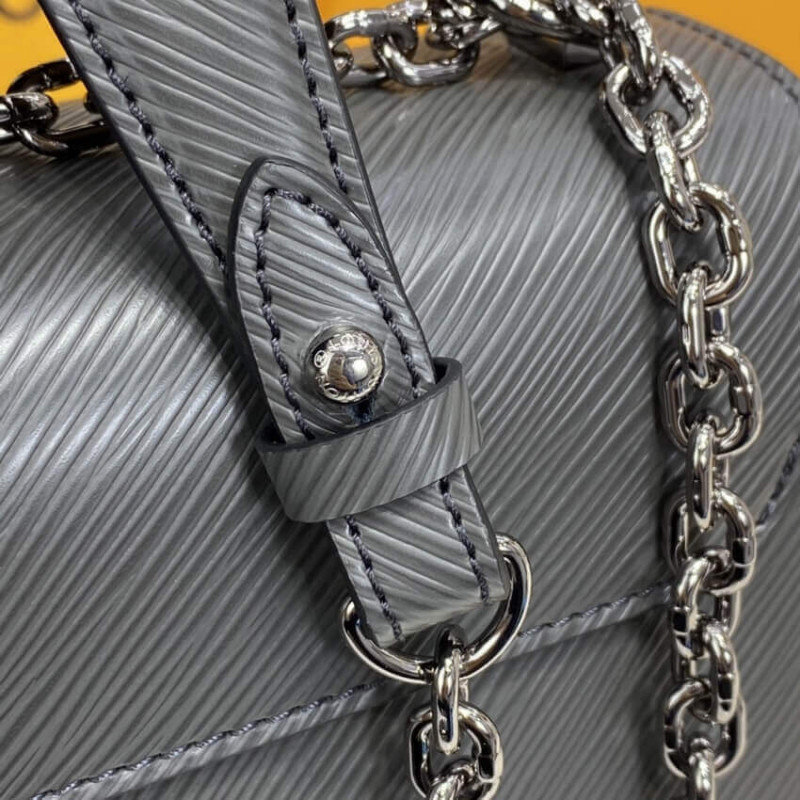 Replica Louis Vuitton Epi Leather Twist Mm M56530 Gray