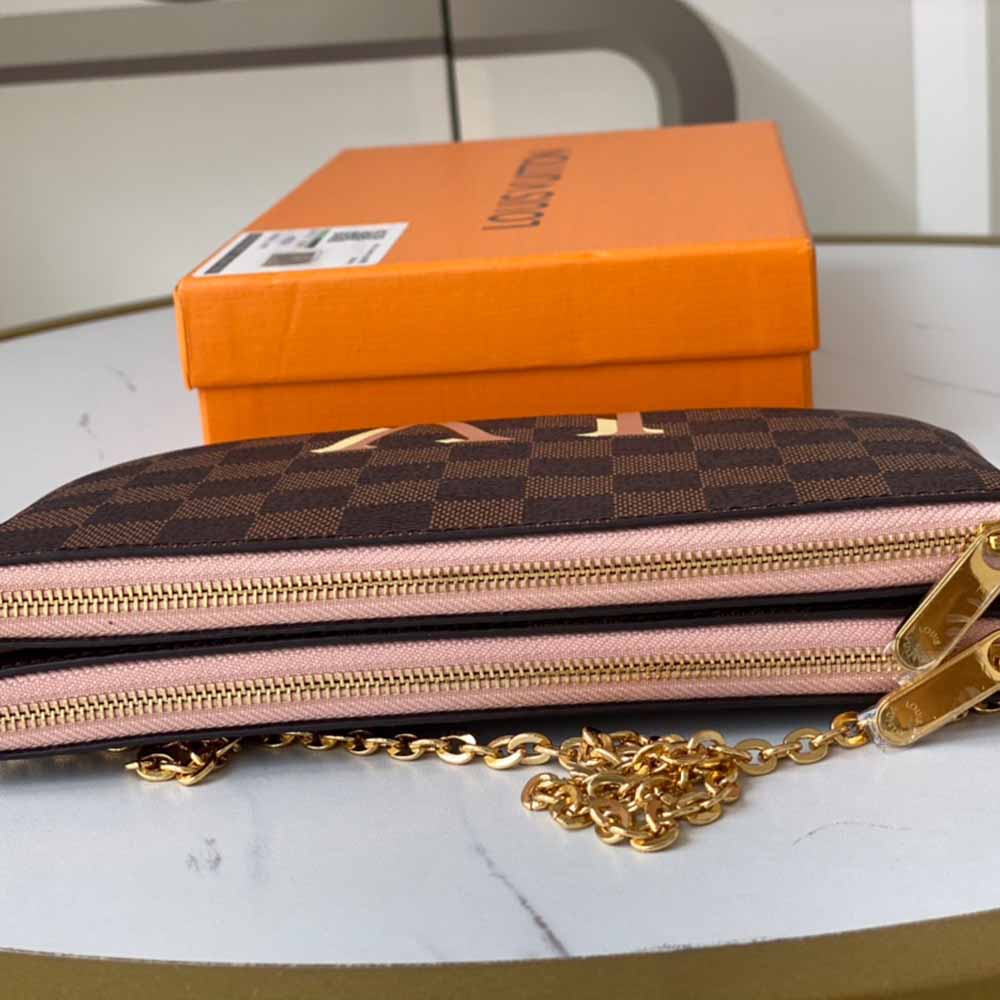 Replica Louis Vuitton Double Zip Pochette N60254