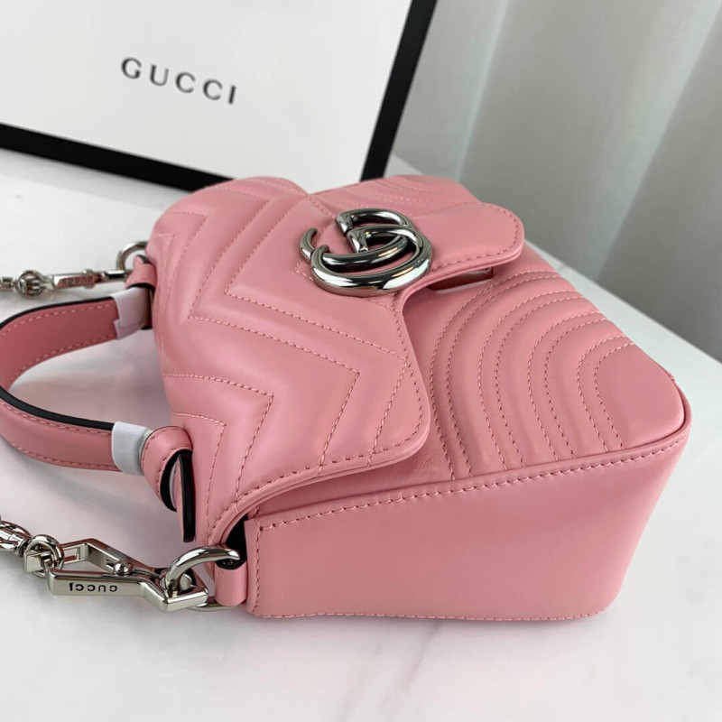 Replica Gucci Gg Marmont Top Handle Bag 22Cm 547260