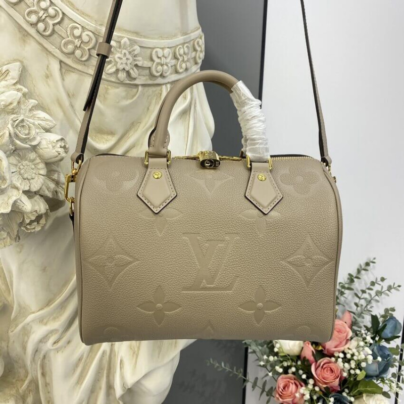 Replica Louis Vuitton Monogram Empreinte Speedy Bandouliere 25 M59273