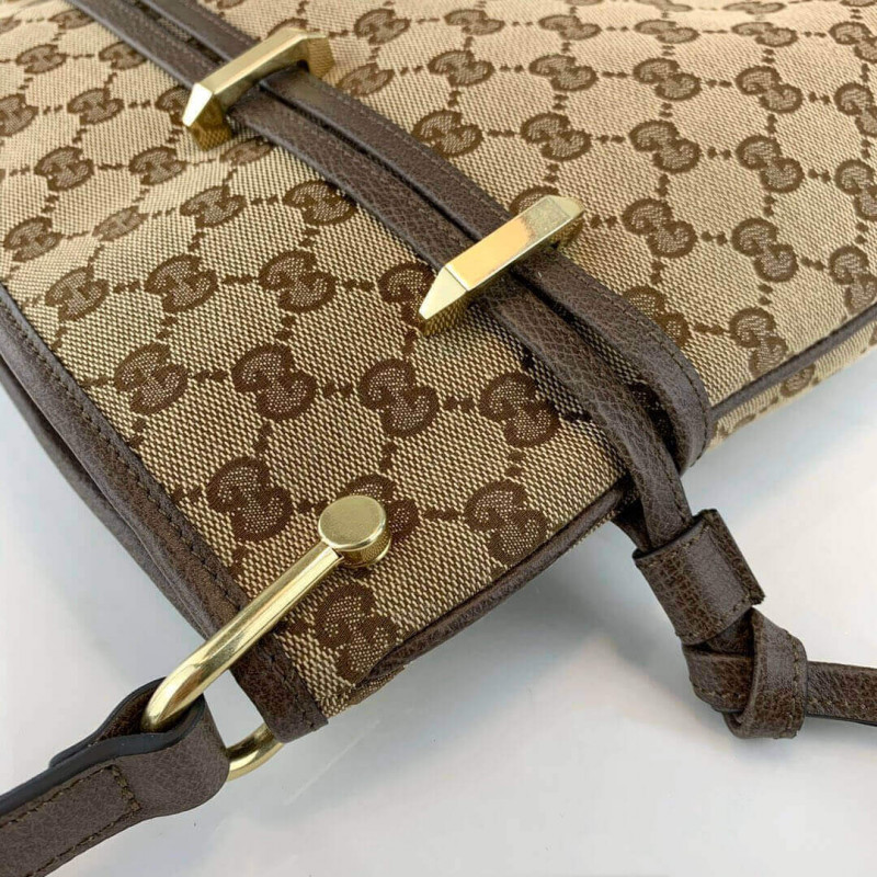 Replica Gucci 1955 Horsebit Gg Canvas Messenger Bag 602089