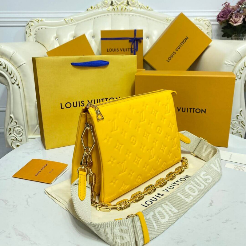 Replica Louis Vuitton Coussin Pm Bag M20378 Yellow