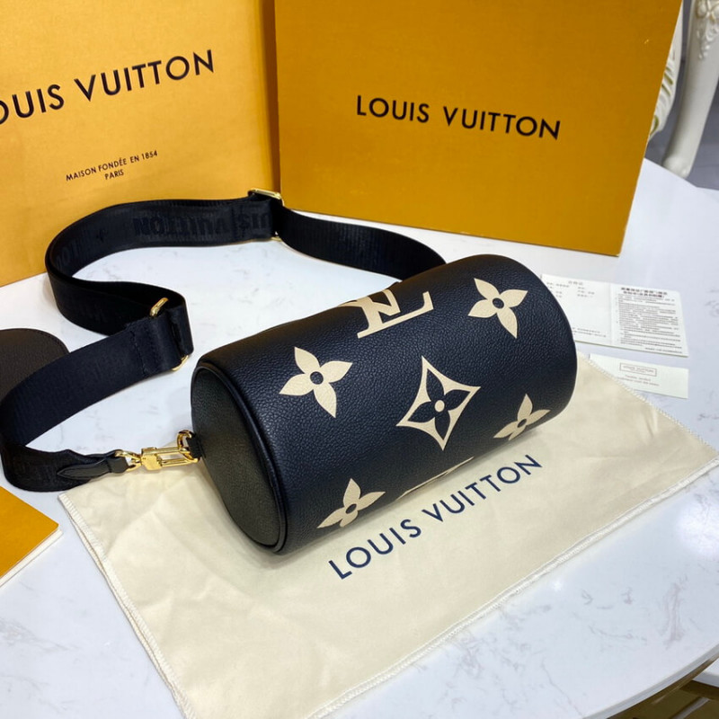 Replica Louis Vuitton Papillon Bb M45980 Black/Beige