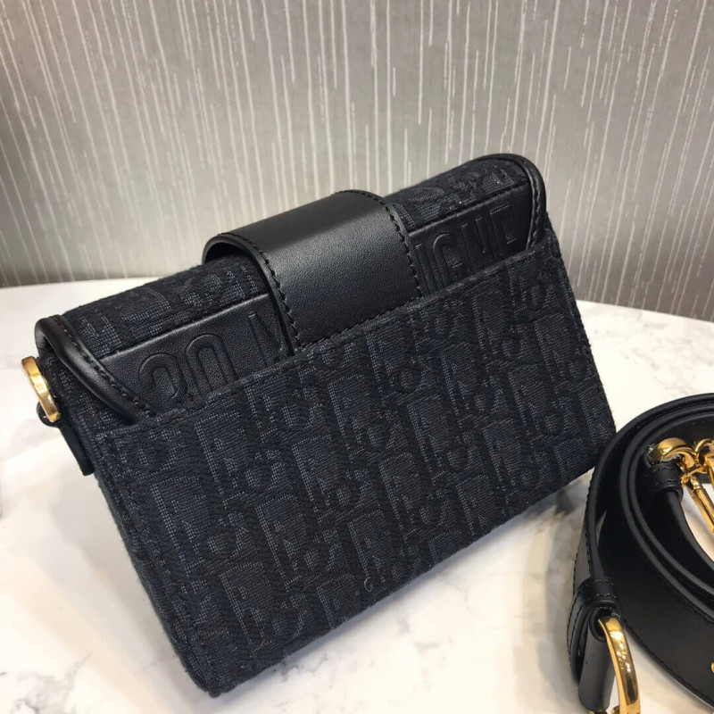 Replica Christian Dior 30 Montaigne Box Bag Oblique Jacquard M9204