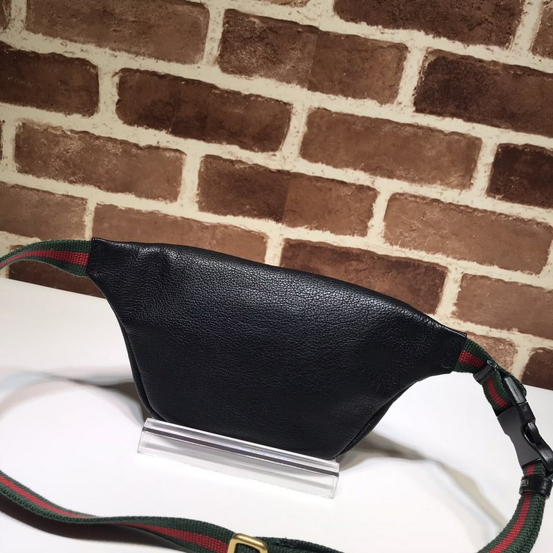 Replica Gucci Small Belt Bag 527792 Black/White