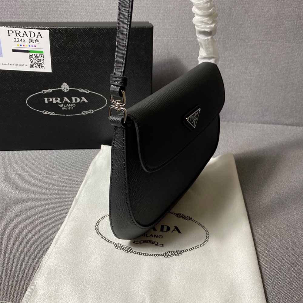 Replica Prada Saffiano Leather Mini Pouch