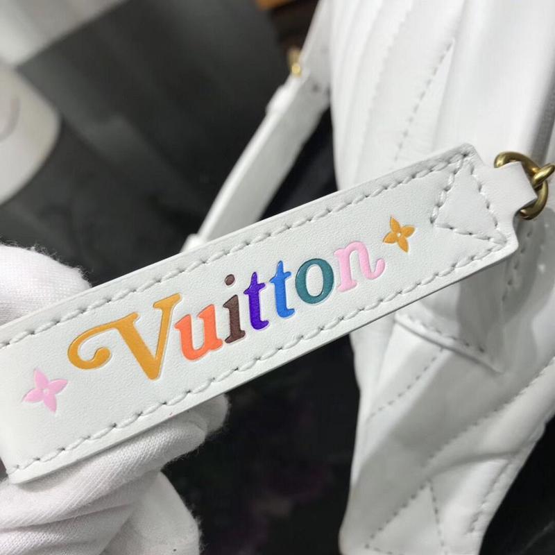 Replica Louis Vuitton New Wave Bumbag Black/White