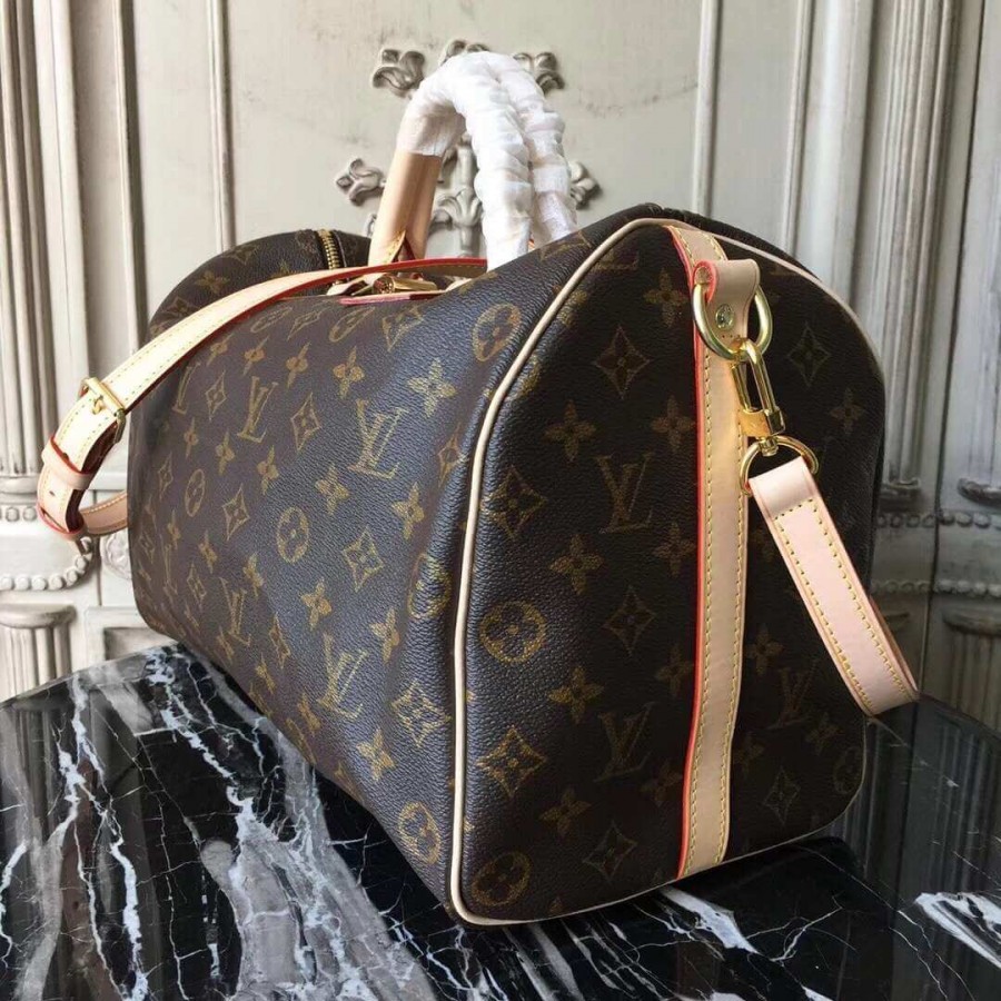 Replica Louis Vuitton Monogram Canvas Speedy Bandouliere 35 M41111