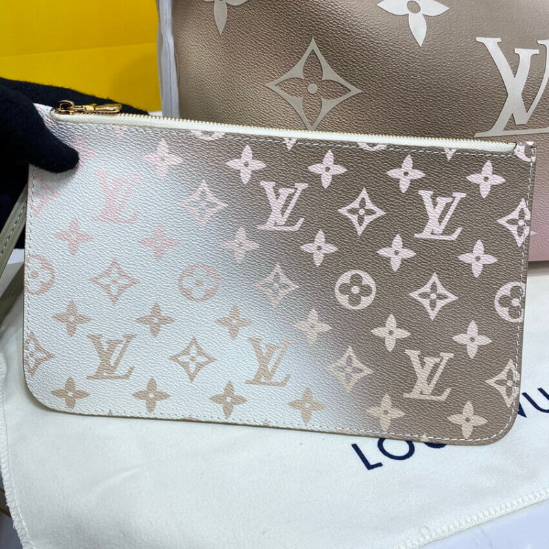 Replica Louis Vuitton Neverfull Mm M59859 Sunset Kaki