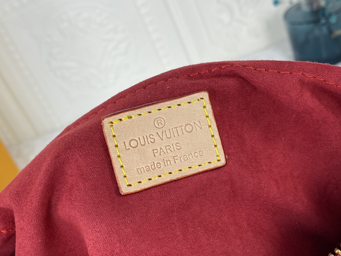 Replica Louis Vuitton Pallas Bb Black/Red/Pink