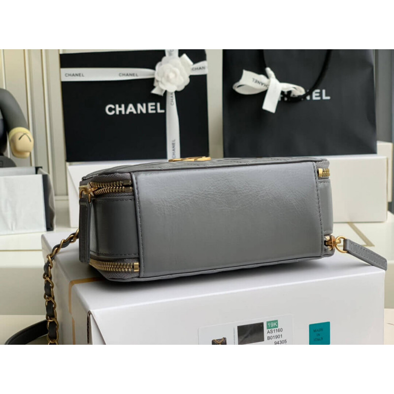Replica Chanel Lambskin Vanity Case As2179