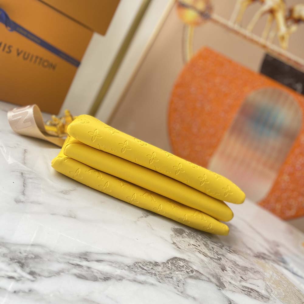 Replica Louis Vuitton Coussin Pm Handbag- Navy/Yellow