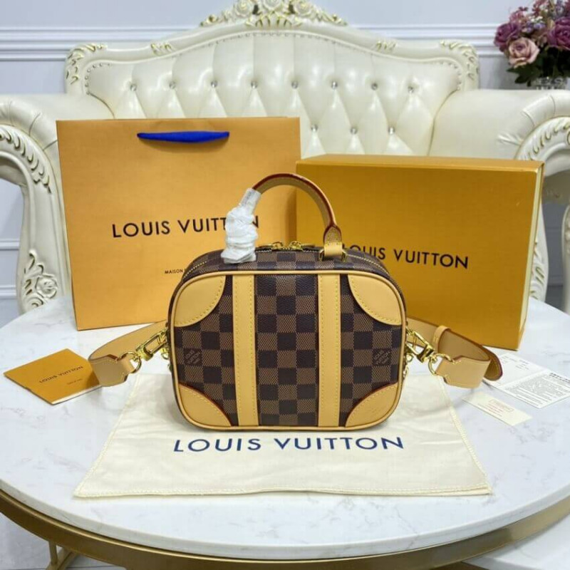Replica Louis Vuitton Damier Azur Valisette Souple Bb N50065