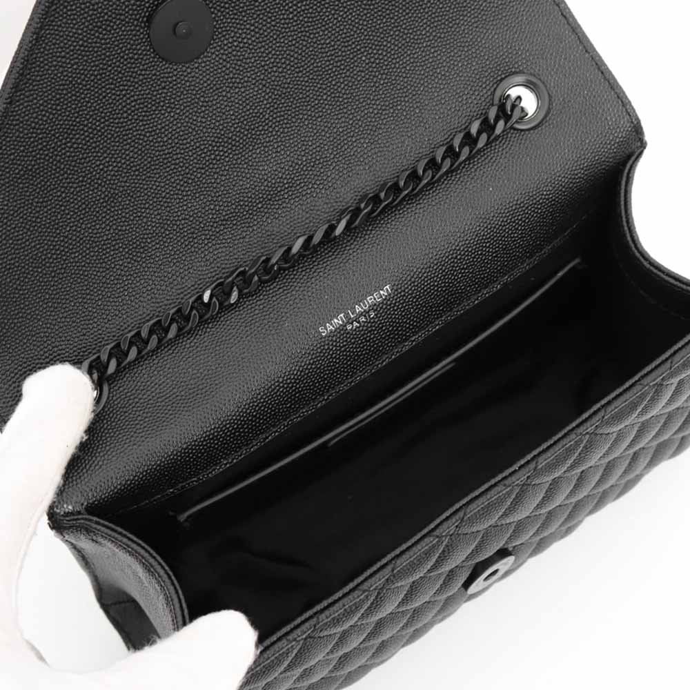 Replica Ysl Envelope Small Bag Embossed Leather 1754