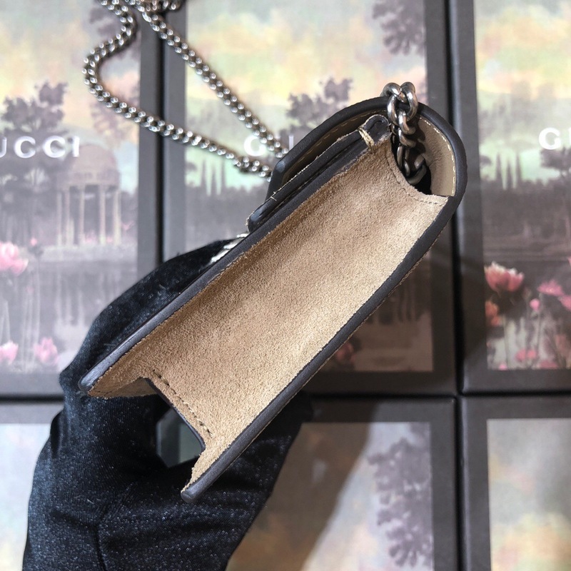 Replica Gucci Dionysus Leather Canvas Super Mini Bag