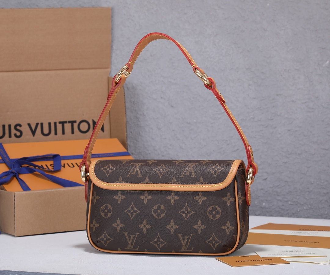 Replica Louis Vuitton Tikal Pm Brown Monogram Shoulder Bag