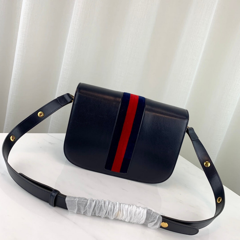 Replica Gucci 1955 Horsebit Shoulder Bag 602204 Blue