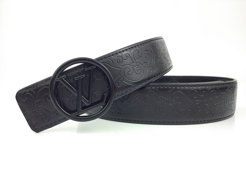 Replica Louis Vuitton Belt L229-75 38Mm Black