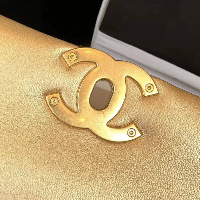 Replica Chanel 19 Flap Bag As1160 Gold