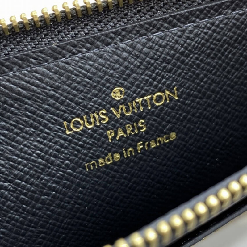 Replica Louis Vuitton Monogram Reverse Slim Purse M80390