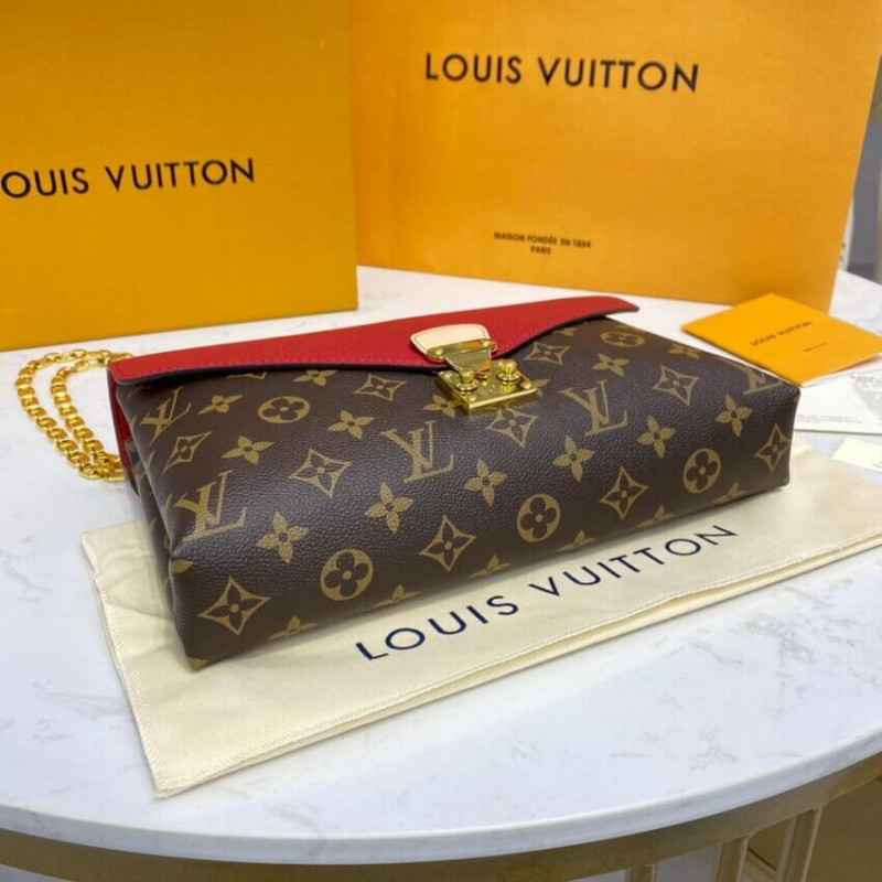 Replica Louis Vuitton Monogram Canvas Pallas Chain M41200 M41201 M41203