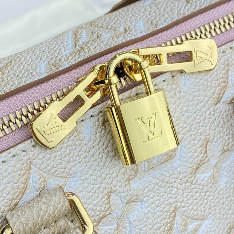Replica Louis Vuitton Speedy Bandouliere 20 M46163 Pale Beige