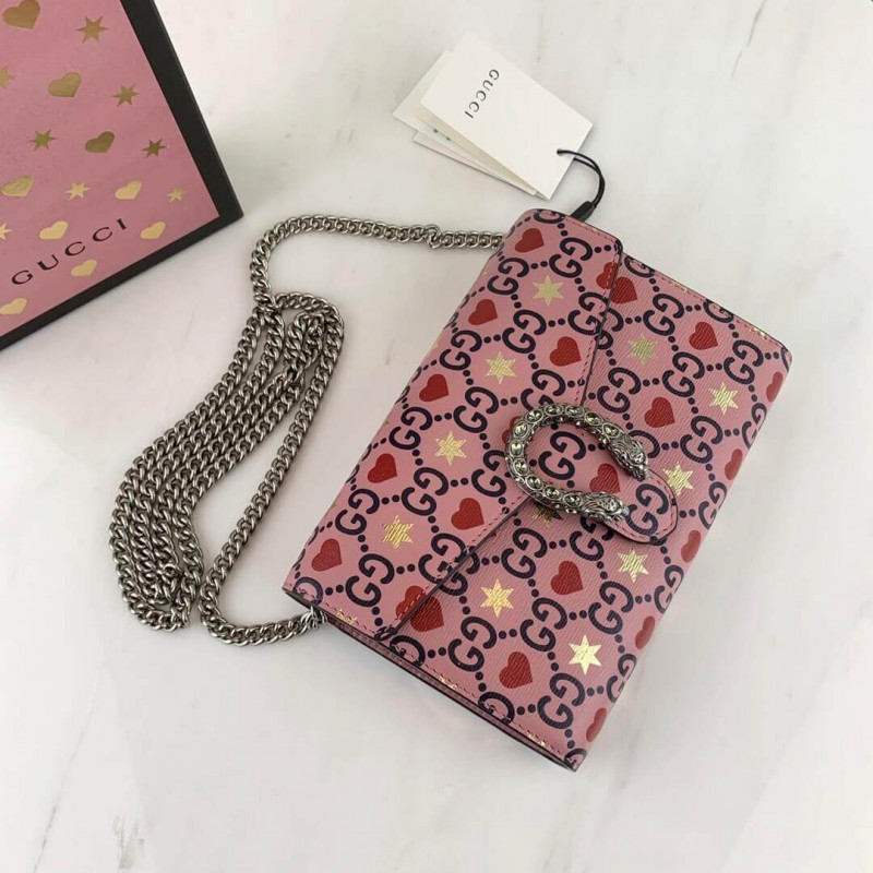 Replica Gucci Valentine S Day Exclusive Dionysus Super Mini Chain Bag 401231