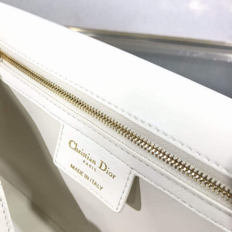 Replica Dior Large Caro Bag Black Supple Cannage Calfskin M9243