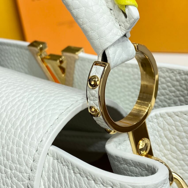 Replica Louis Vuitton Capucines Bb Bag M57941 White