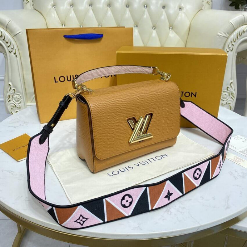 Replica Louis Vuitton Epi Leather Twist Mm M59026 Gold Cipango