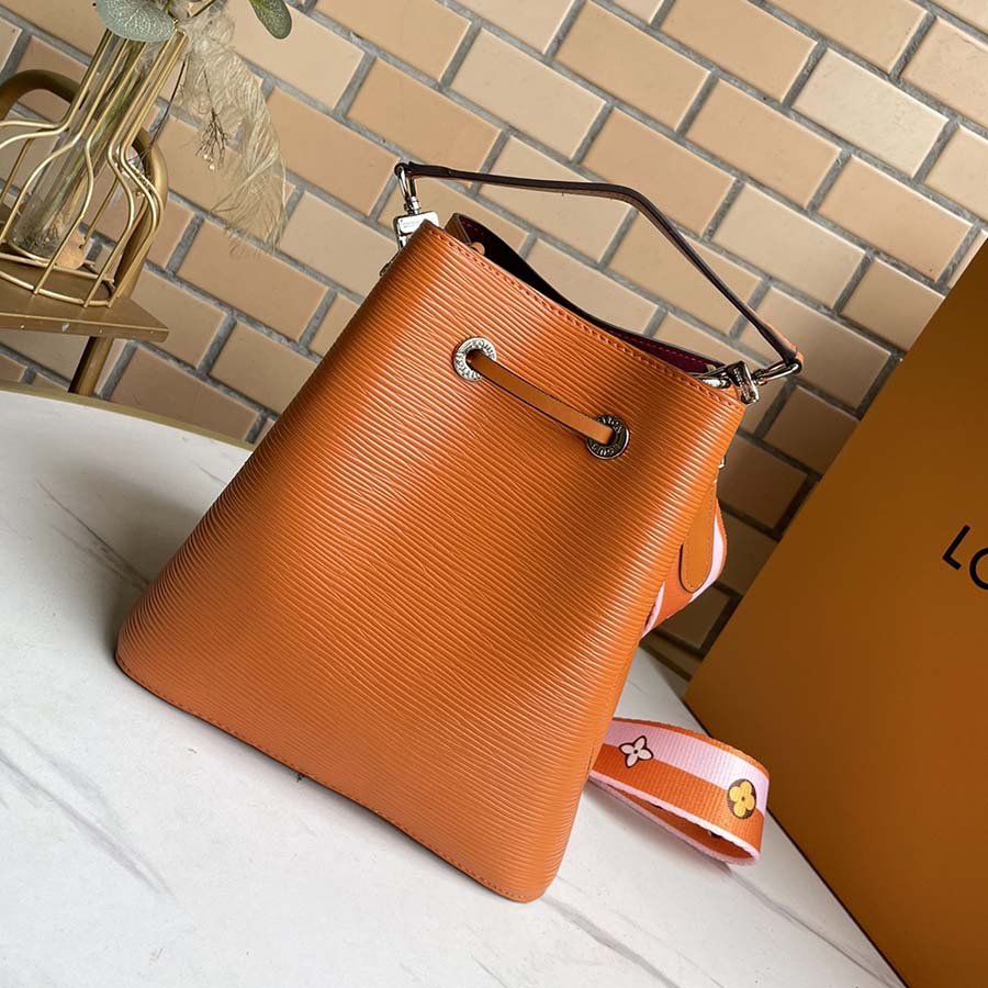 Replica Louis Vuitton Neonoe Bb Blue/Beige/Orange