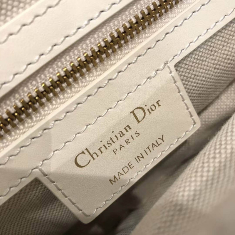 Replica Christian Dior Saddle Bag Ecru Ultramatte Calfskin M0446