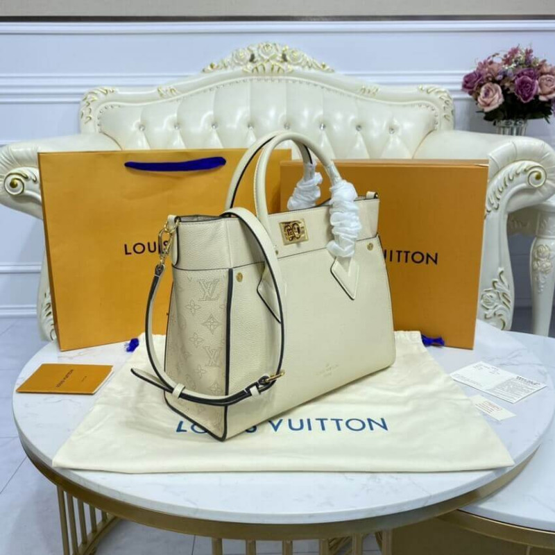 Replica Louis Vuitton On My Side Bag M55802 Beige