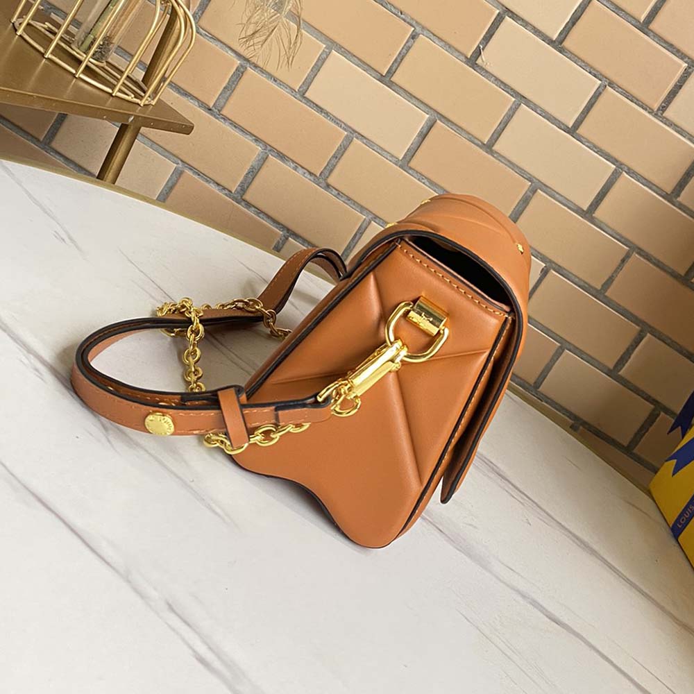 Replica Louis Vuitton Twist Pm- Black/Brown/White