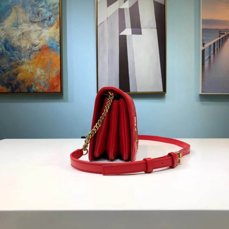 Replica Saint Laurent Ysl Angie Chain Bag In Quilted Lambskin 568906