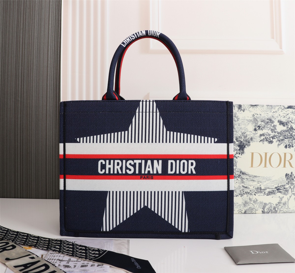 Replica Dior Vintage Oblique Book Tote 9898 42/36Cm