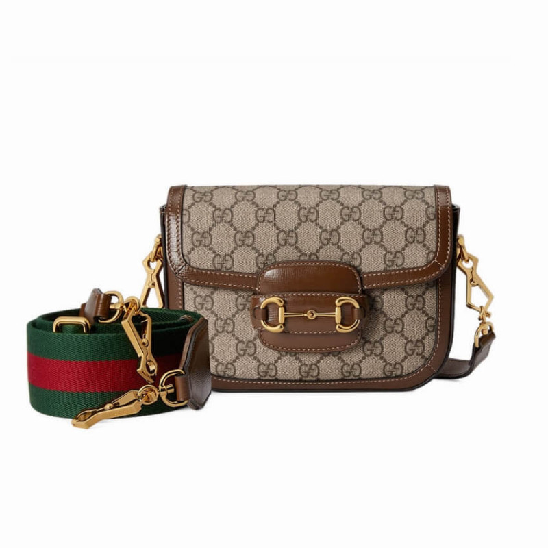 Replica Gucci Horsebit 1955 Mini Bag In Gg Supreme 658574